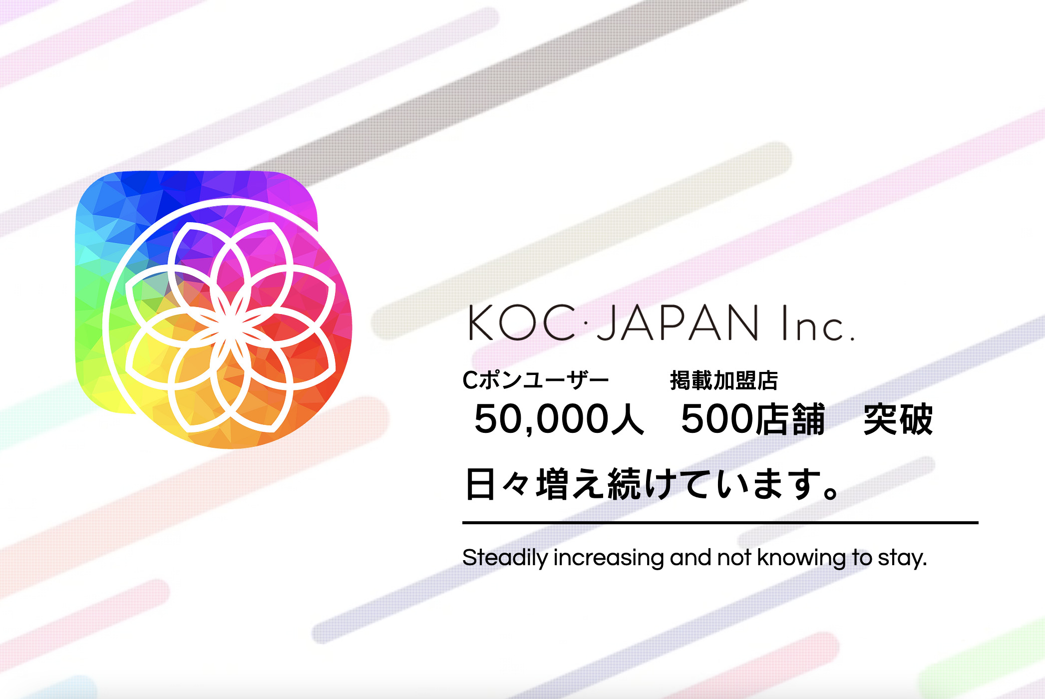 KOC・JAPAN 株式会社との業務提携締結のご報告